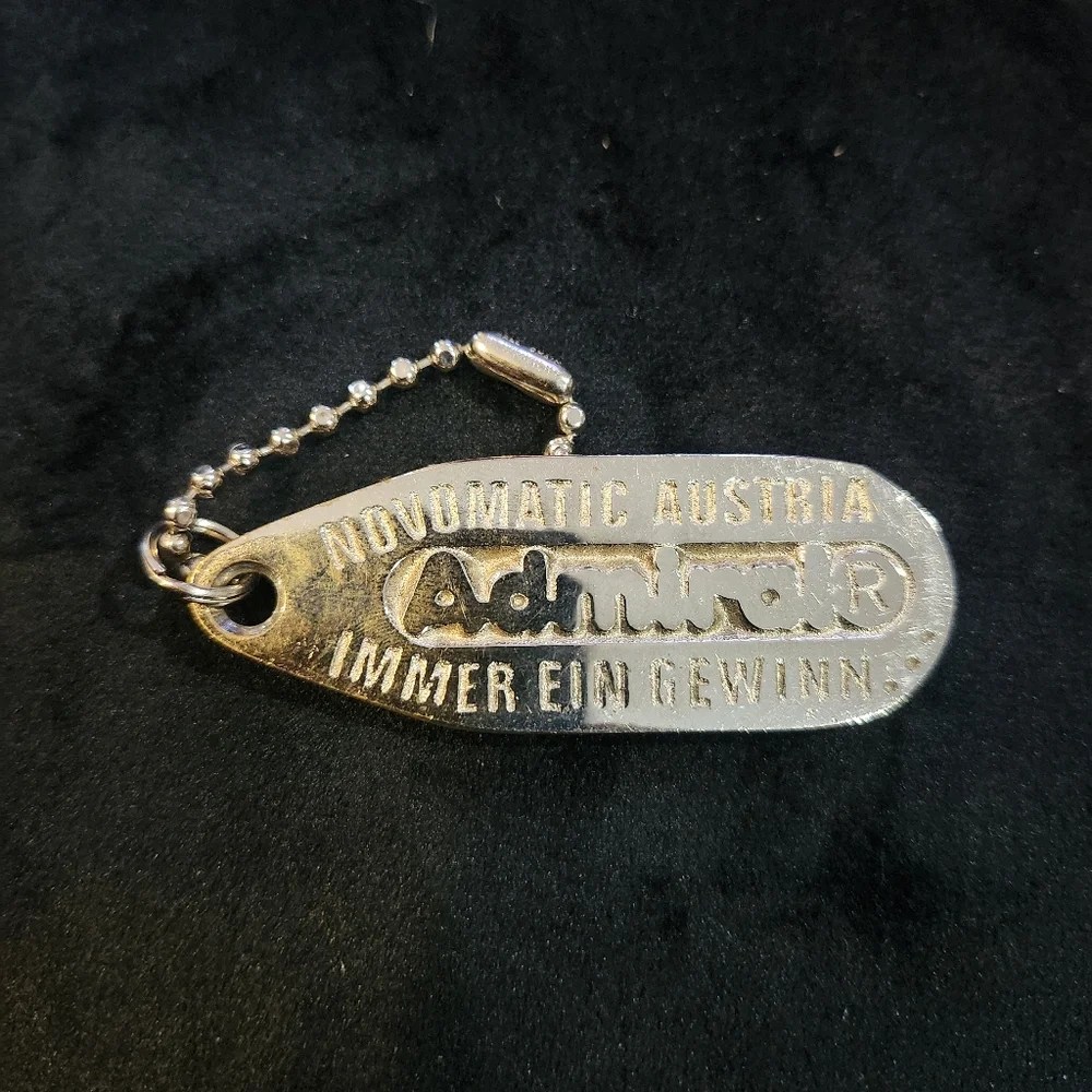 Vintage Silver Statue of Liberty Keychain Set